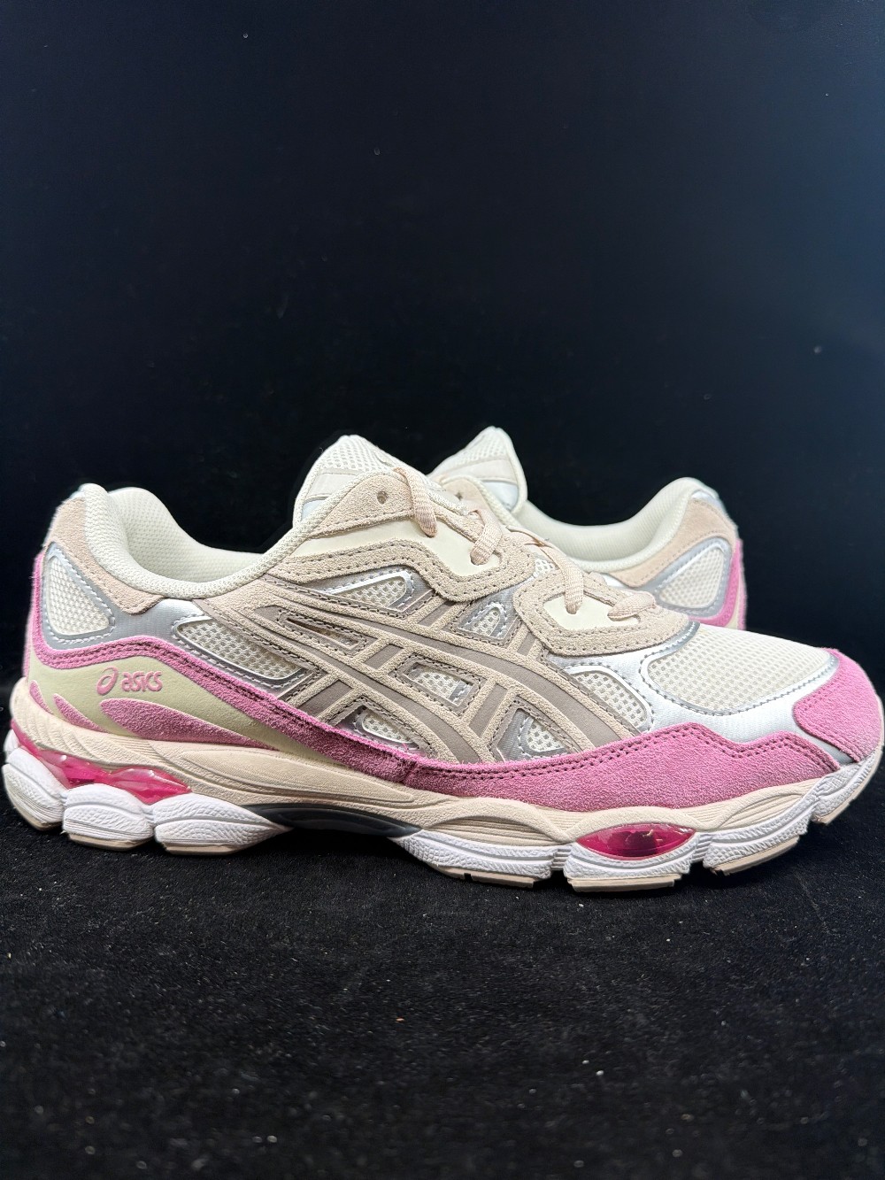 *USED* ASICS GEL-NYC - CREAM MINERAL BEIGE PINK