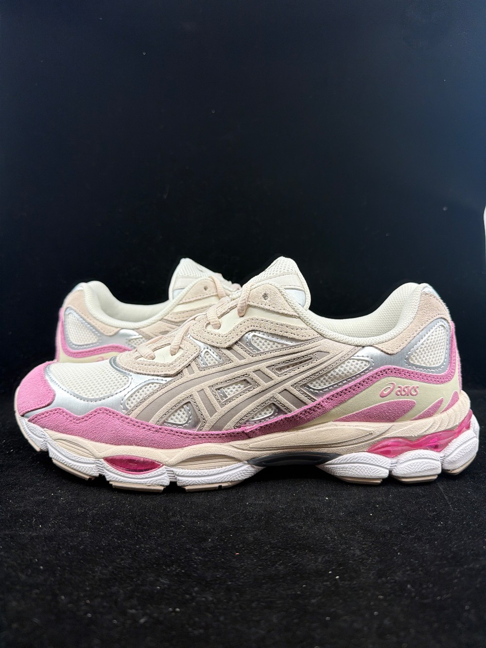 *USED* ASICS GEL-NYC - CREAM MINERAL BEIGE PINK
