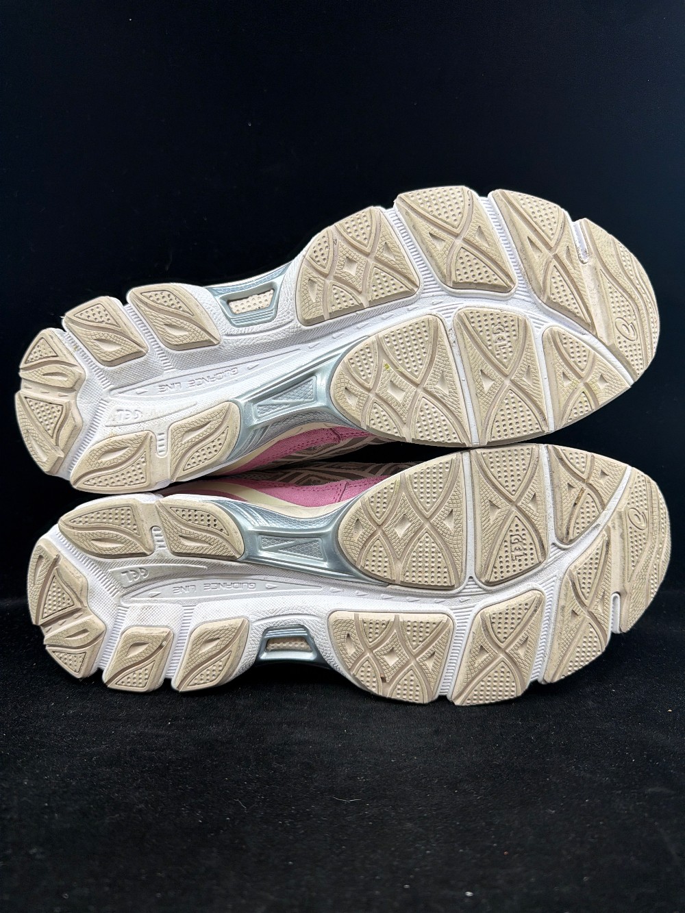 *USED* ASICS GEL-NYC - CREAM MINERAL BEIGE PINK