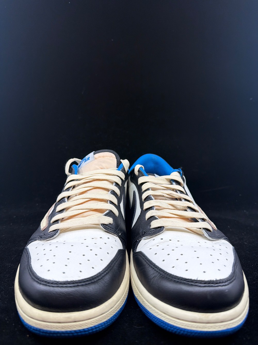 *USED* AJ 1 LOW X TRAVIS SCOTT X FRAGMENT - OG