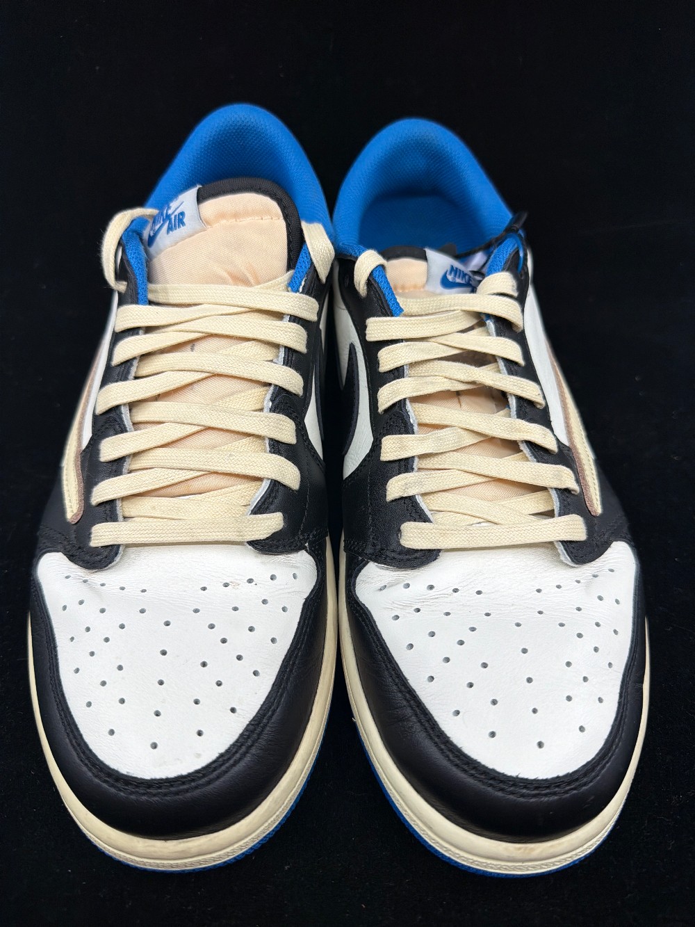 *USED* AJ 1 LOW X TRAVIS SCOTT X FRAGMENT - OG