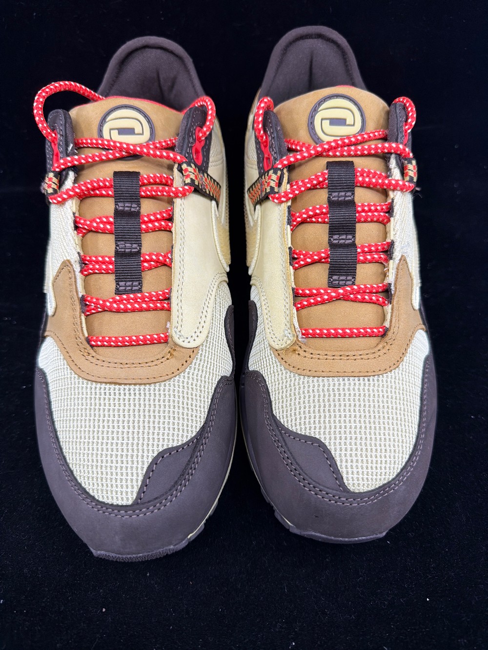 *USED* NIKE AIR MAX 1 X TRAVIS SCOTT - BAROQUE BROWN