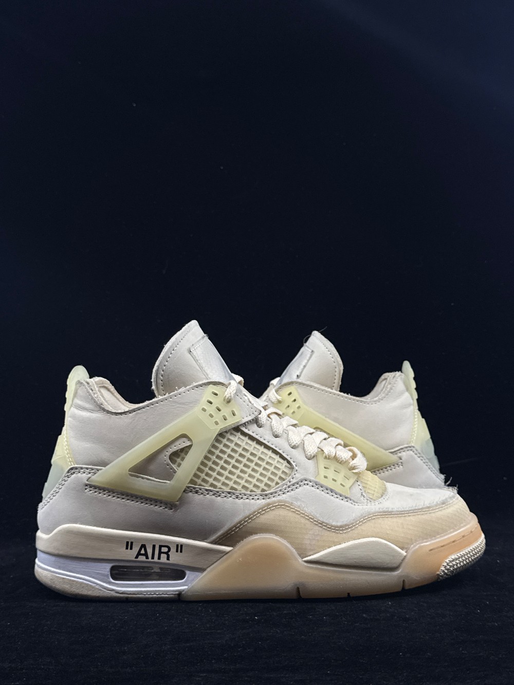 *USED* AJ 4 X OFF WHITE (W) - SAIL