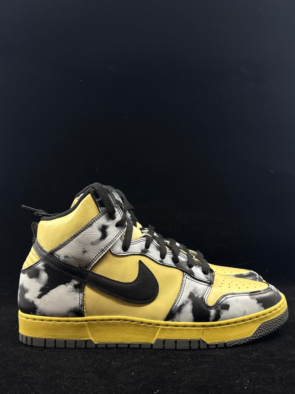 *NO BOX* NIKE DUNK HIGH 1985 - BLACK ACID WASH