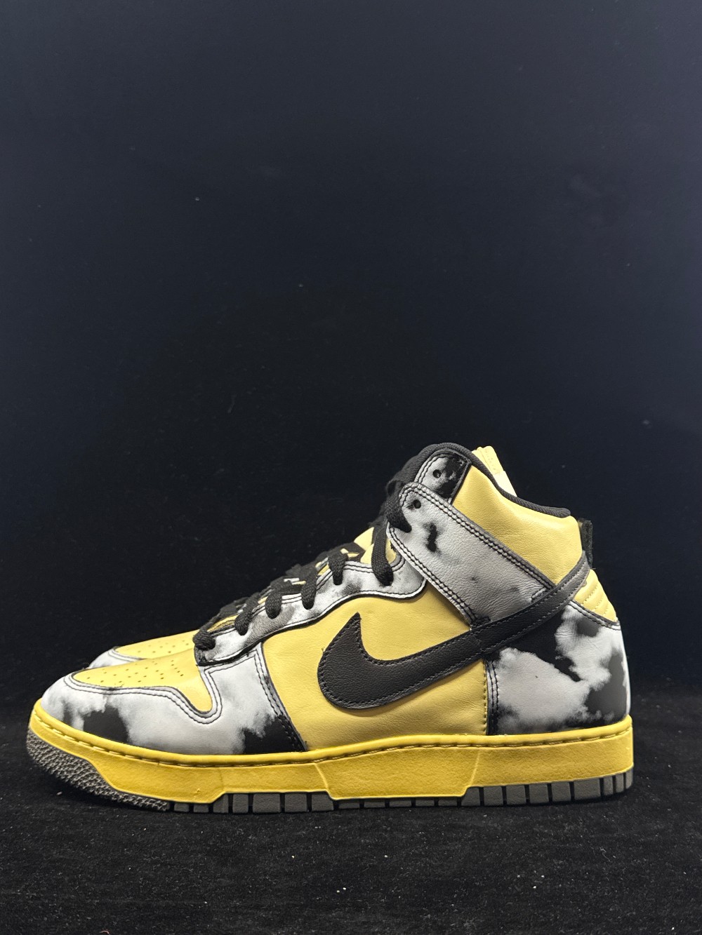 *NO BOX* NIKE DUNK HIGH 1985 - BLACK ACID WASH