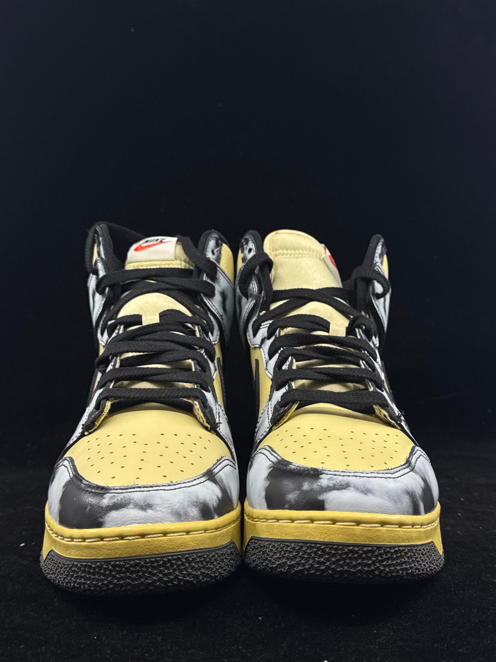 *NO BOX* NIKE DUNK HIGH 1985 - BLACK ACID WASH