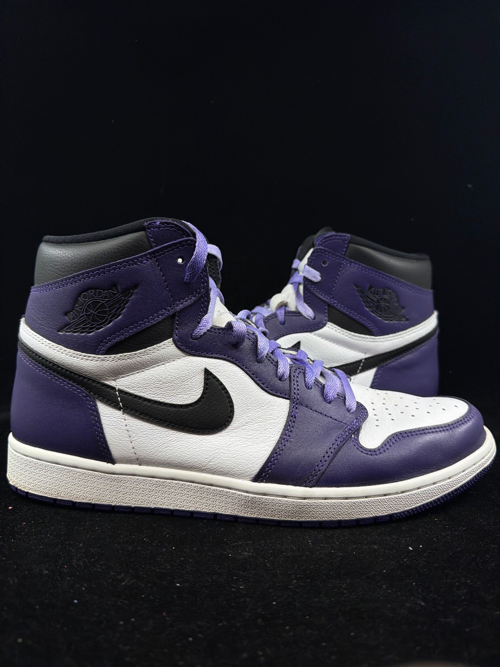 *USED* AJ 1 - COURT PURPLE