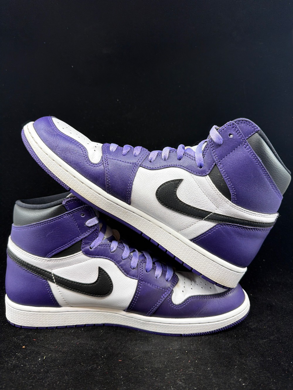 *USED* AJ 1 - COURT PURPLE