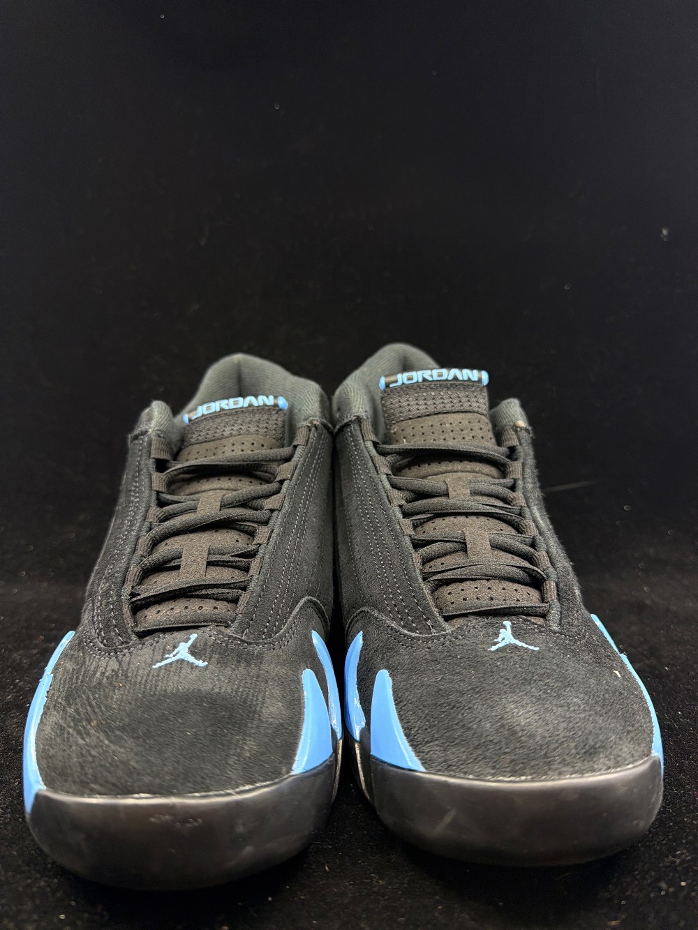 *USED* AJ 14 - BLACK UNIVERSITY BLUE (2026)