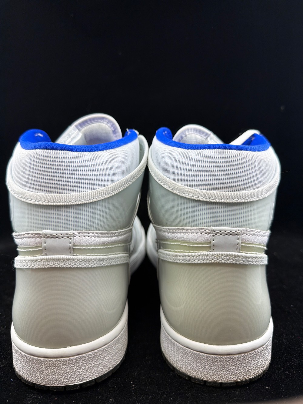 *USED* AJ 1 - ZOOM WHITE RACER BLUE