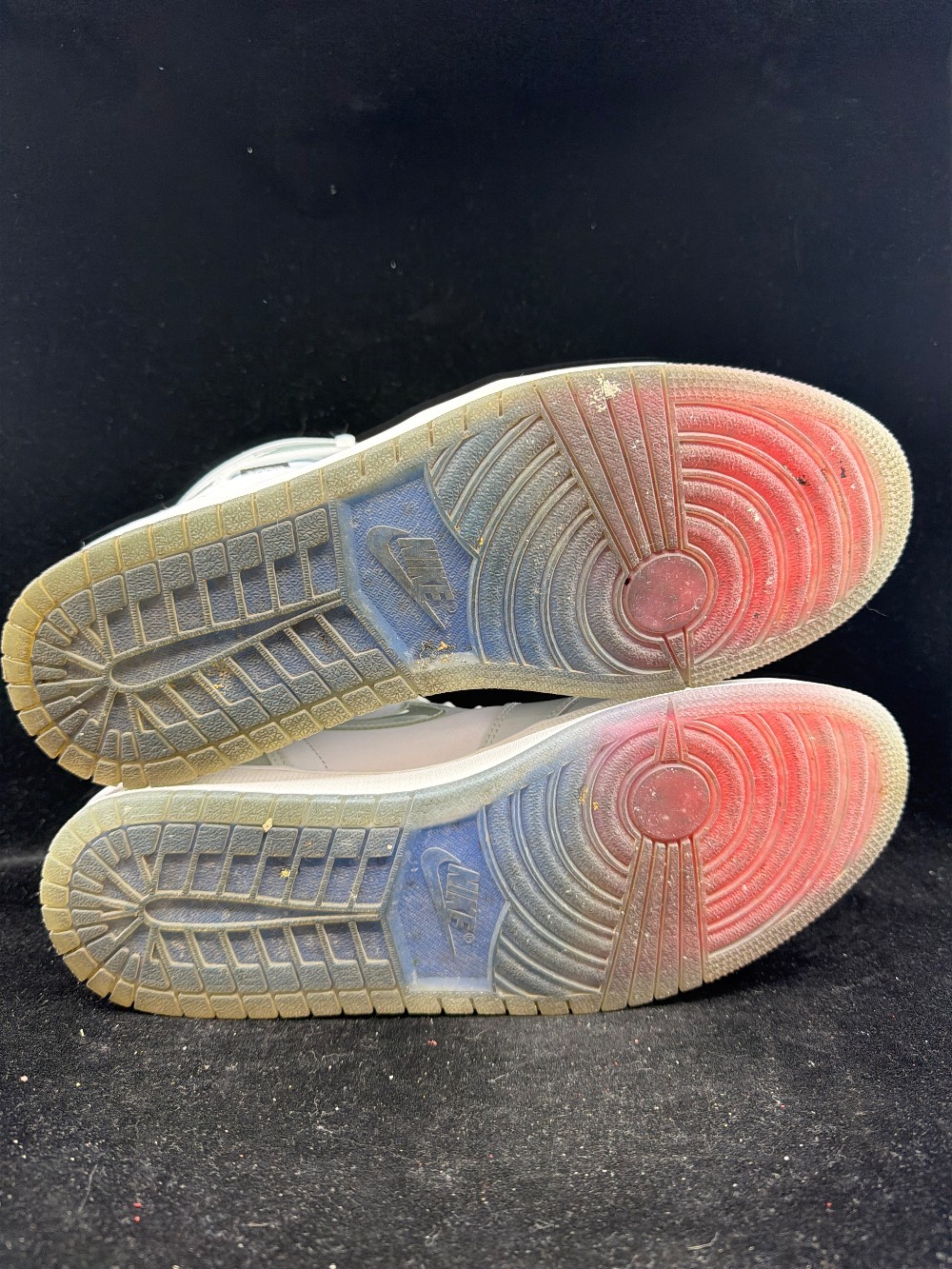 *USED* AJ 1 - ZOOM WHITE RACER BLUE