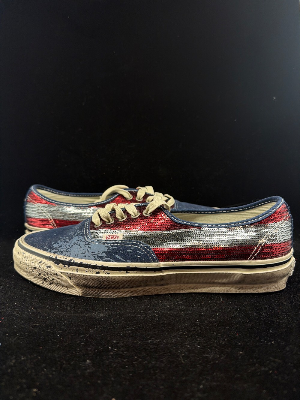 *USED* VANS PREMIUM - LA HABANERA NAVY RED