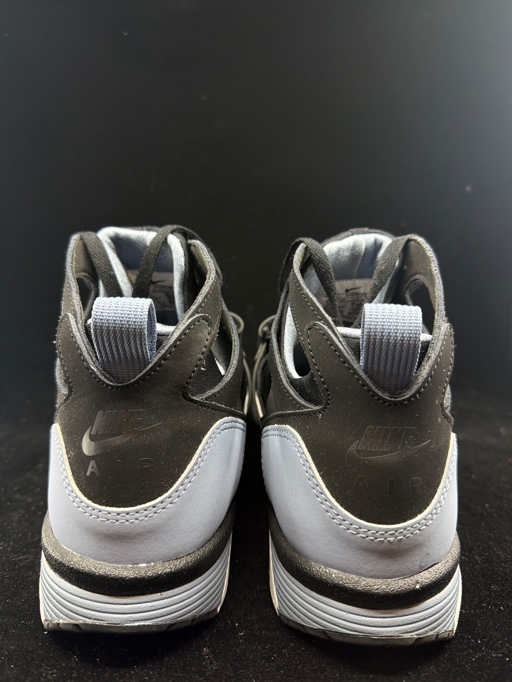 *USED* NIKE AIR HUARACHE - COOL BLUE BLACK