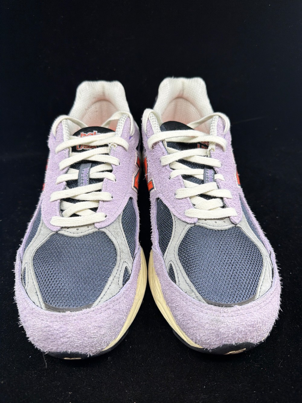 *USED* NEW BALANCE 990V3 - TEDDY SAINTS RAW AMETHYST