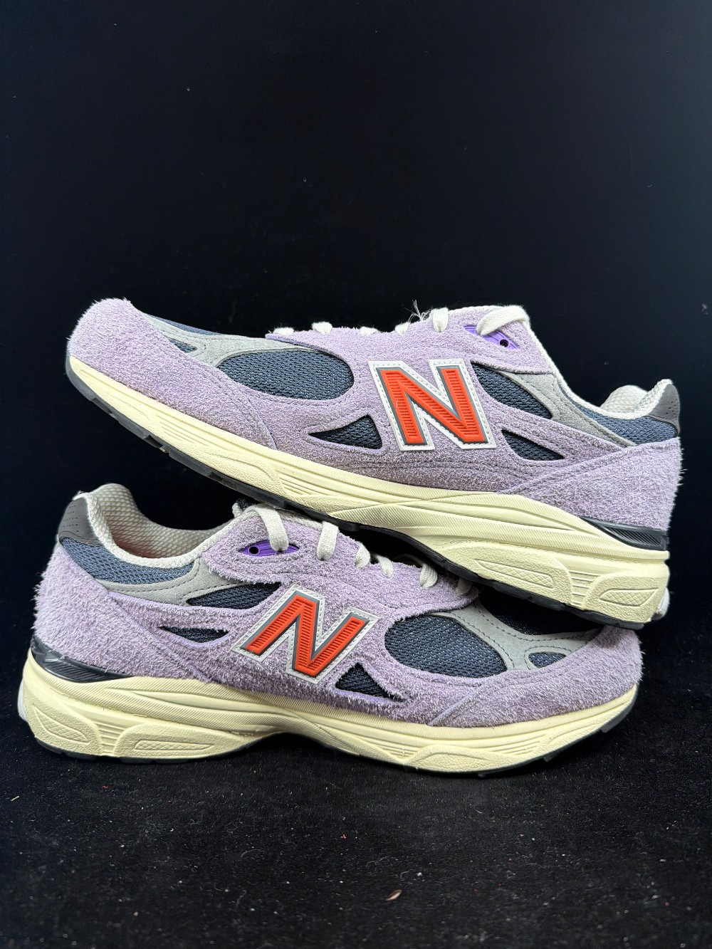 *USED* NEW BALANCE 990V3 - TEDDY SAINTS RAW AMETHYST