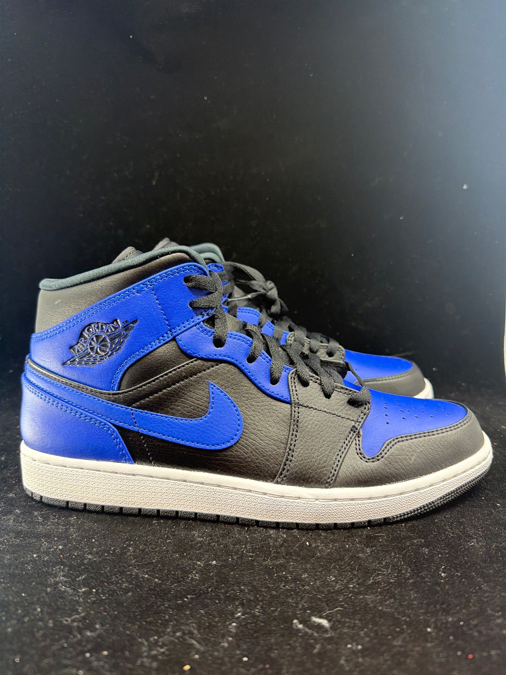 AJ 1 MID - HYPER ROYAL TUMBLED LEATHER
