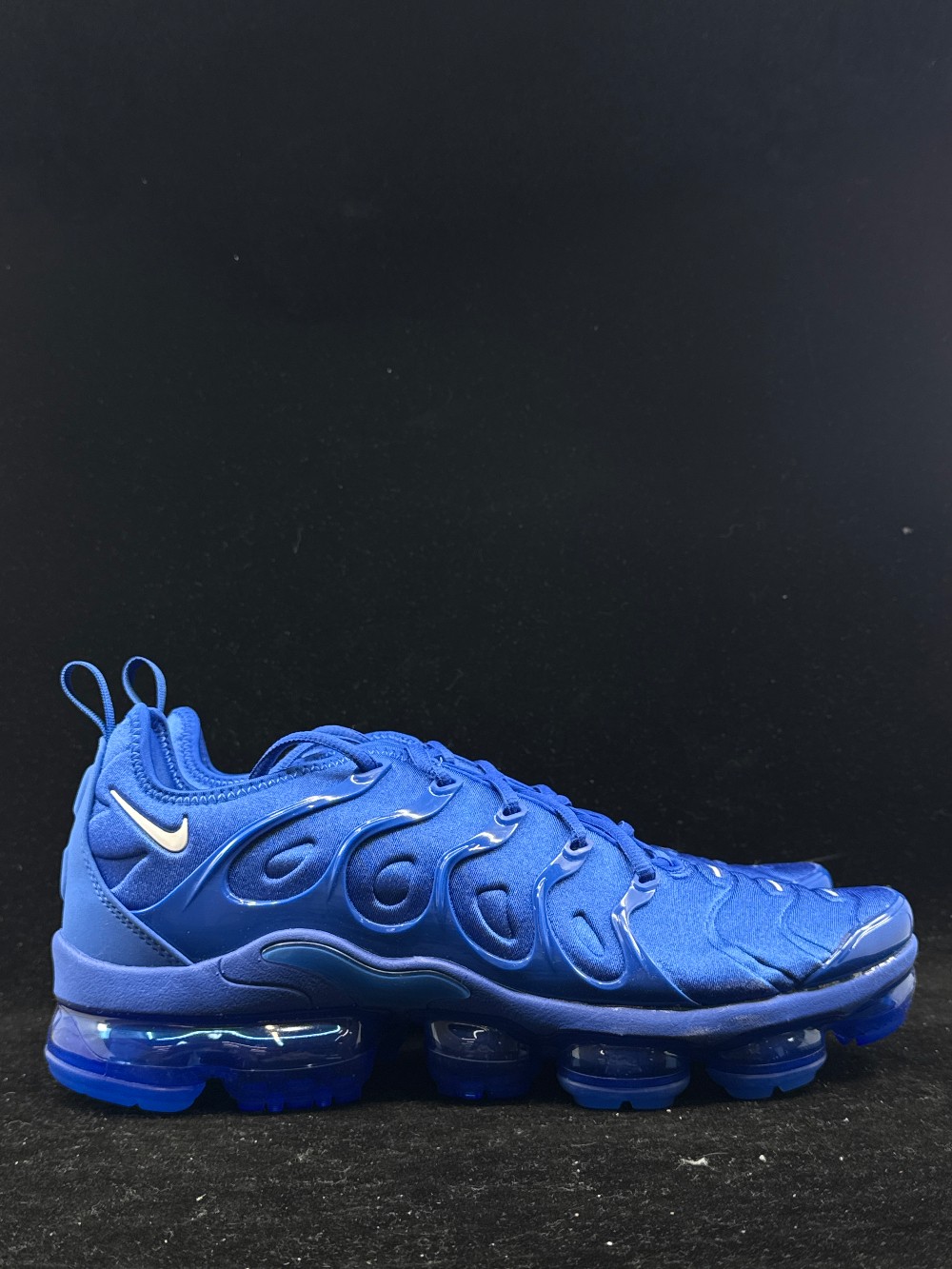 NIKE AIR VAPORMAX PLUS - GAME ROYAL METALLIC SILVER