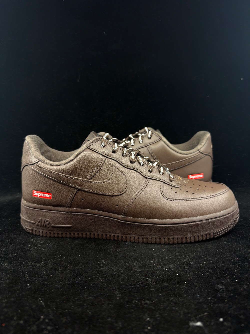 *VNDS* NIKE AIR FORCE 1 - SUPREME BAROQUE BROWN