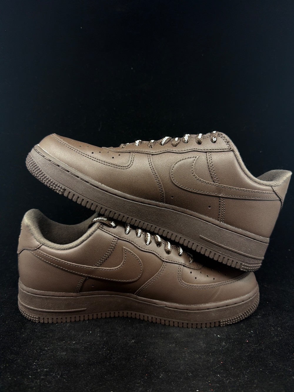 *VNDS* NIKE AIR FORCE 1 - SUPREME BAROQUE BROWN