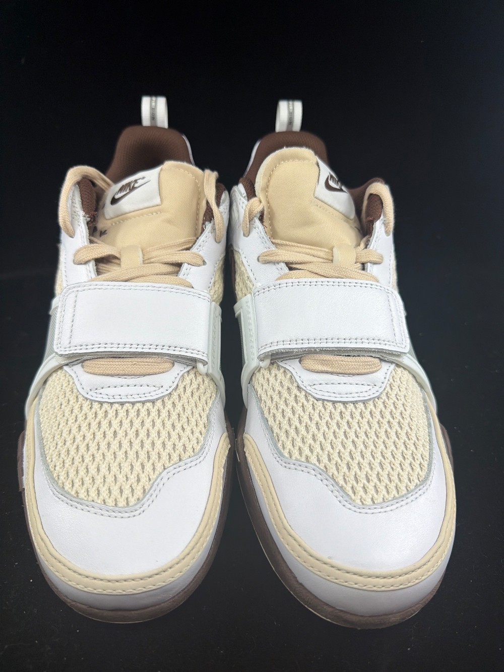 *USED* NIKE ZOOM FIELD JAXX X TRAVIS SCOTT - LIGHT CHOCOLATE