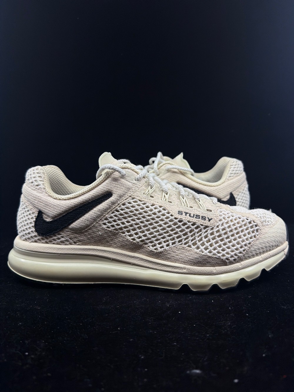 *USED* NIKE AIR MAX 2013 X STUSSY - FOSSIL