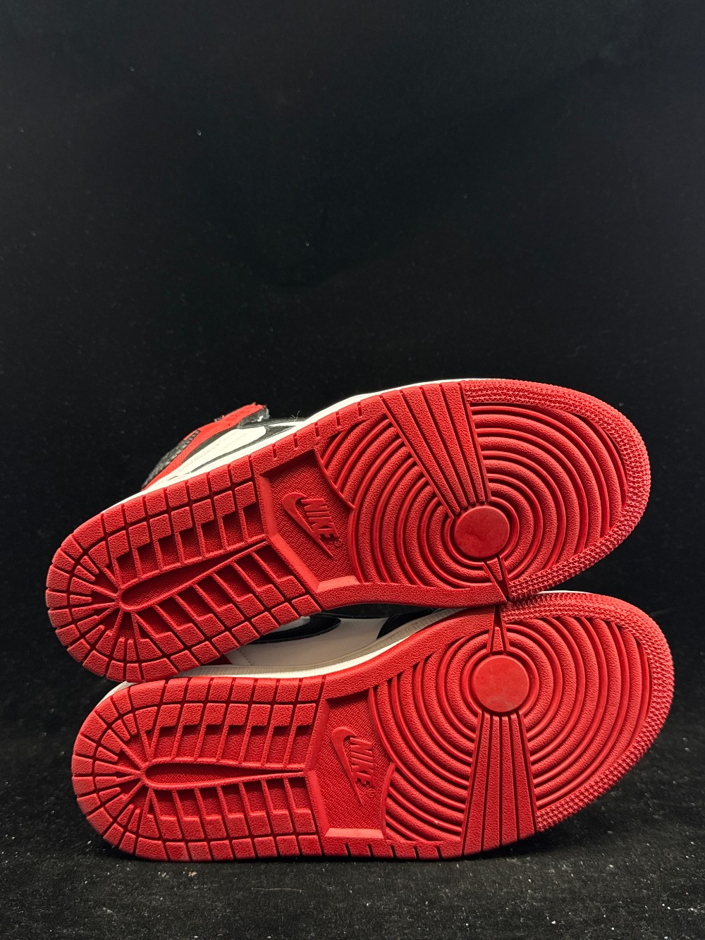 AJ 1 (W) - SATIN BLACK TOE