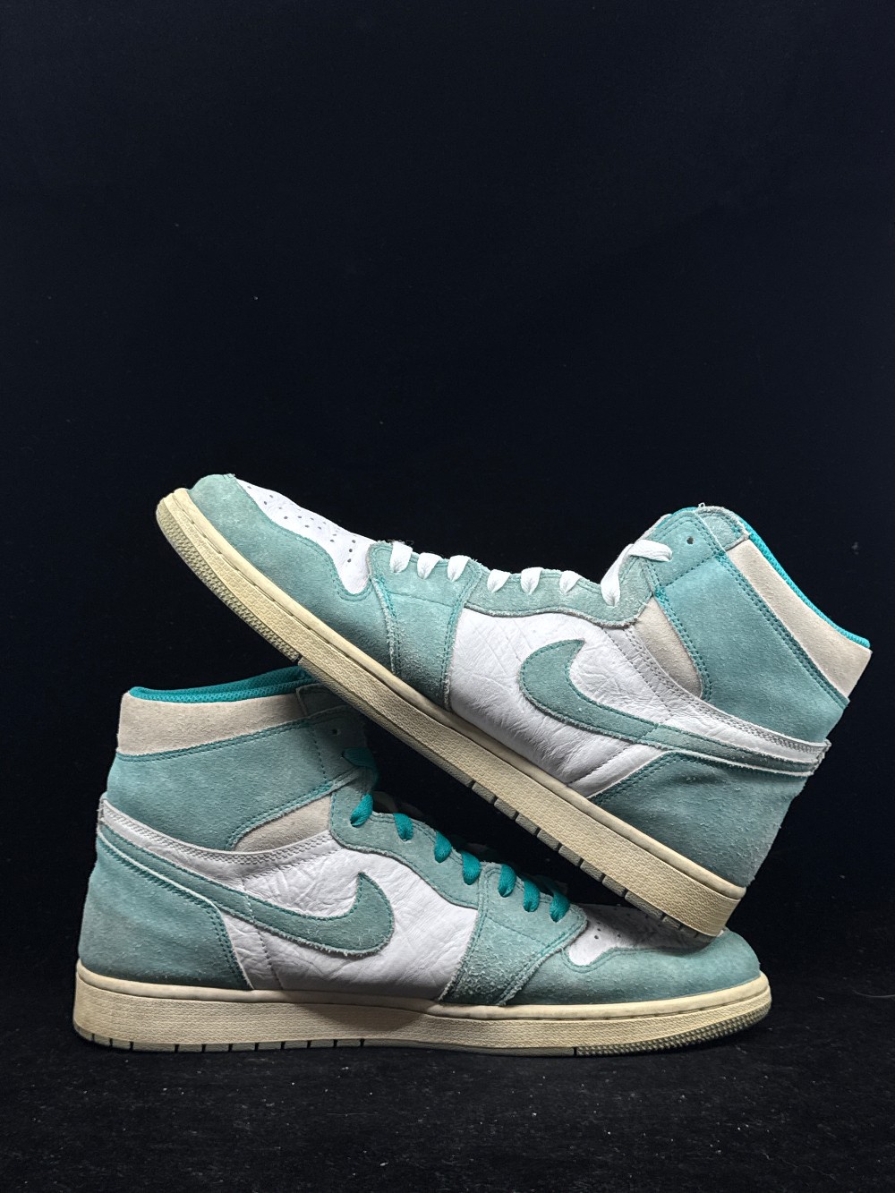 *USED/REP BOX* AJ 1 - TURBO GREEN