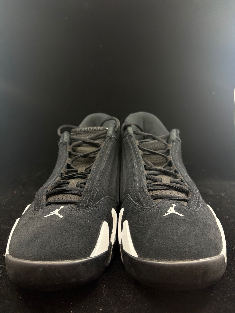 *USED/NO BOX* AJ 14 - BLACK WHITE