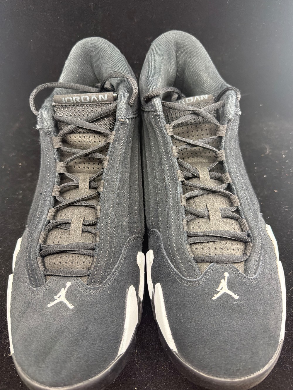 *USED/NO BOX* AJ 14 - BLACK WHITE