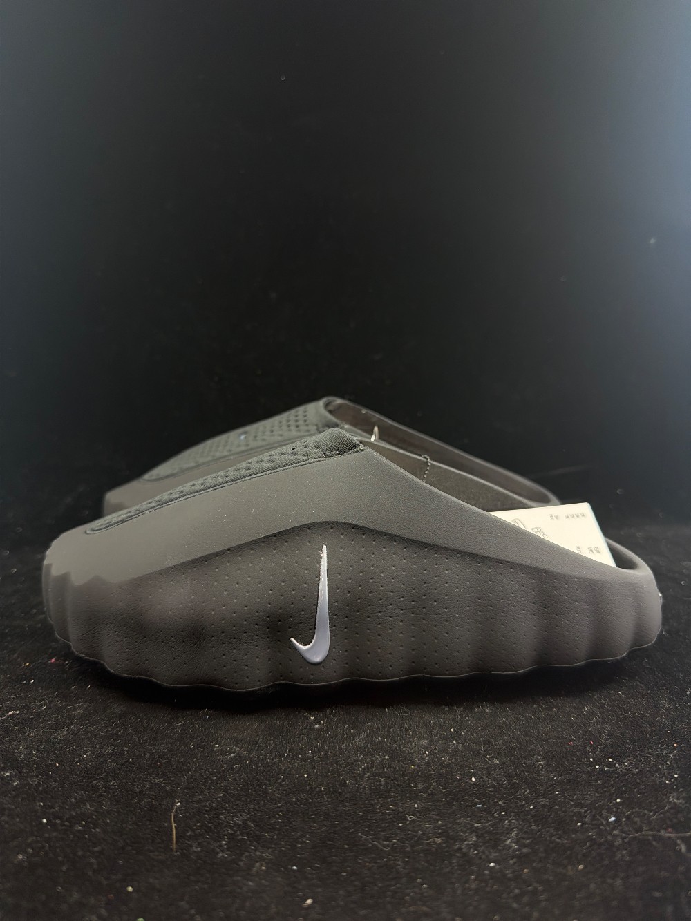 NIKE MIND 001 SLIDE (W) - BLACK CHROME