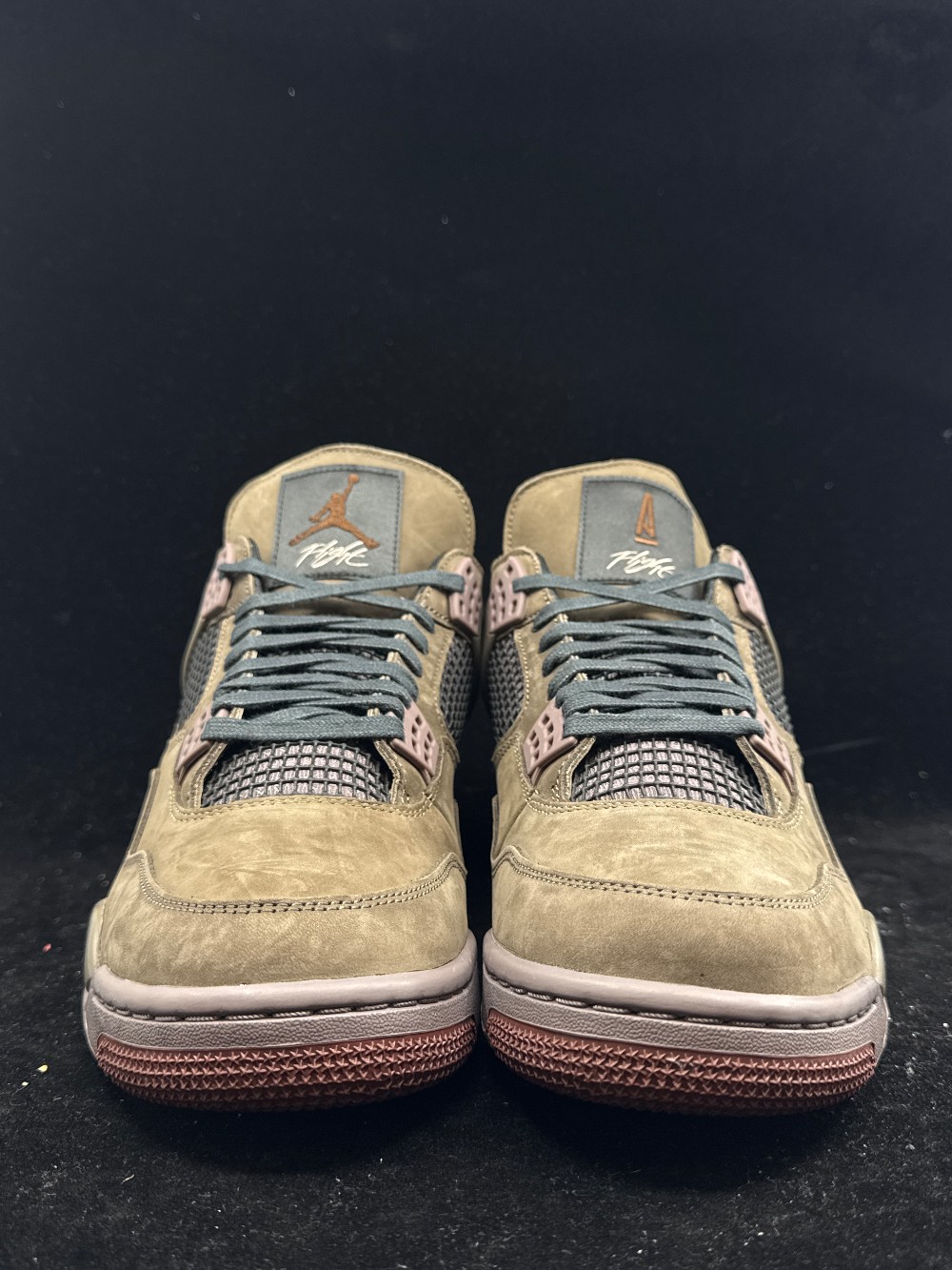 AJ 4 X A MA MANIERE - DARK MOCHA