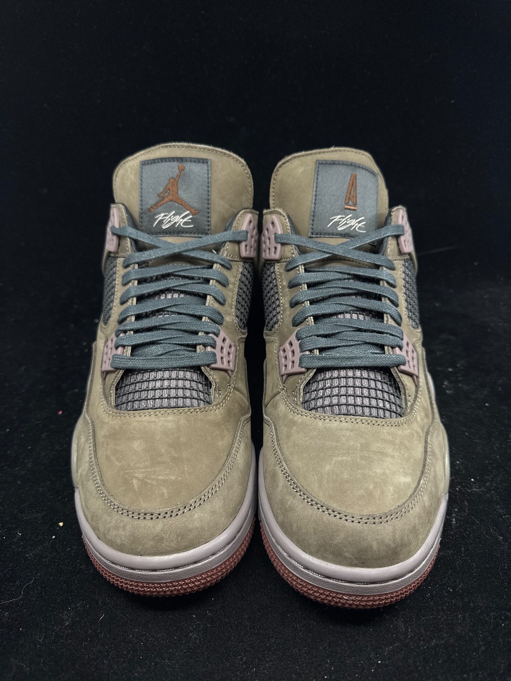 AJ 4 X A MA MANIERE - DARK MOCHA