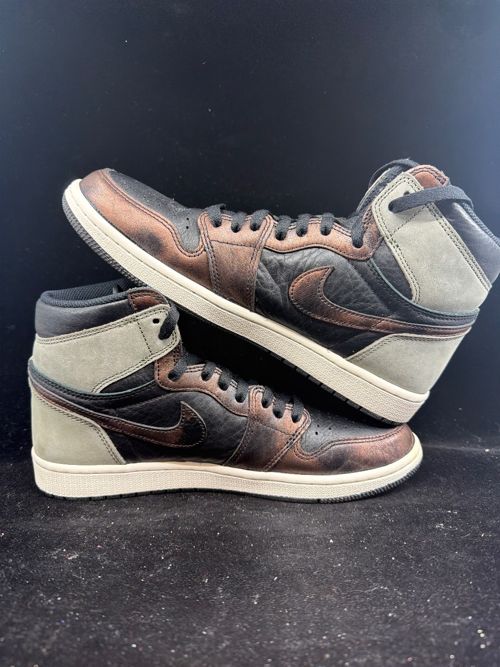 *USED* AJ 1 - LIGHT ARMY RUST SHADOW PATINA