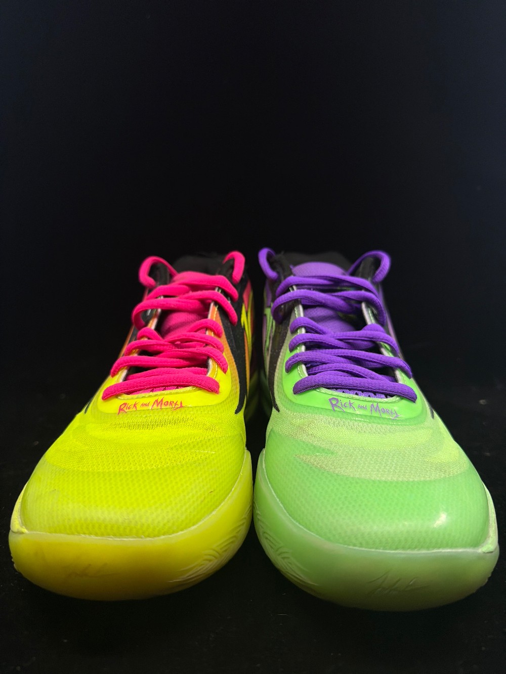 *USED* PUMA  LAMELO BALL MB 2.0 - RICK AND MORTY