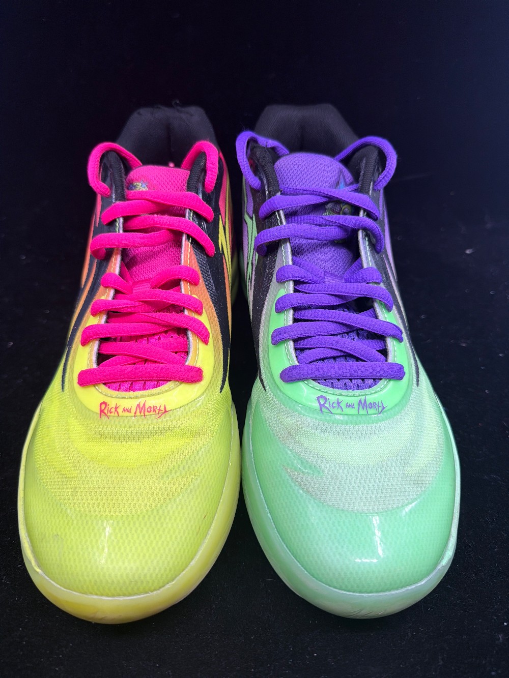 *USED* PUMA  LAMELO BALL MB 2.0 - RICK AND MORTY