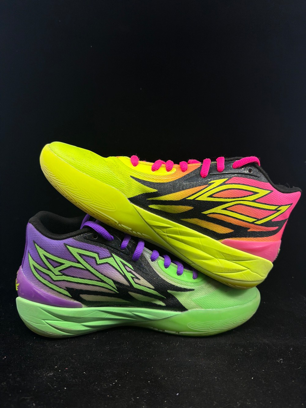 *USED* PUMA  LAMELO BALL MB 2.0 - RICK AND MORTY