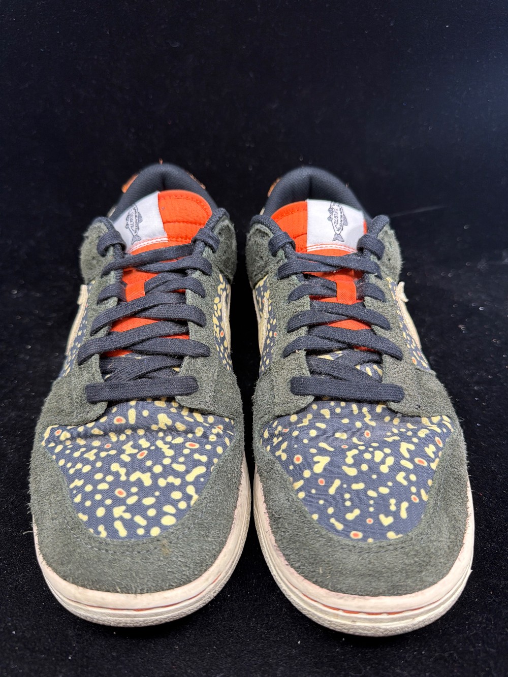 *USED* NIKE DUNK LOW - GONE FISHING RAINBOW TROUT