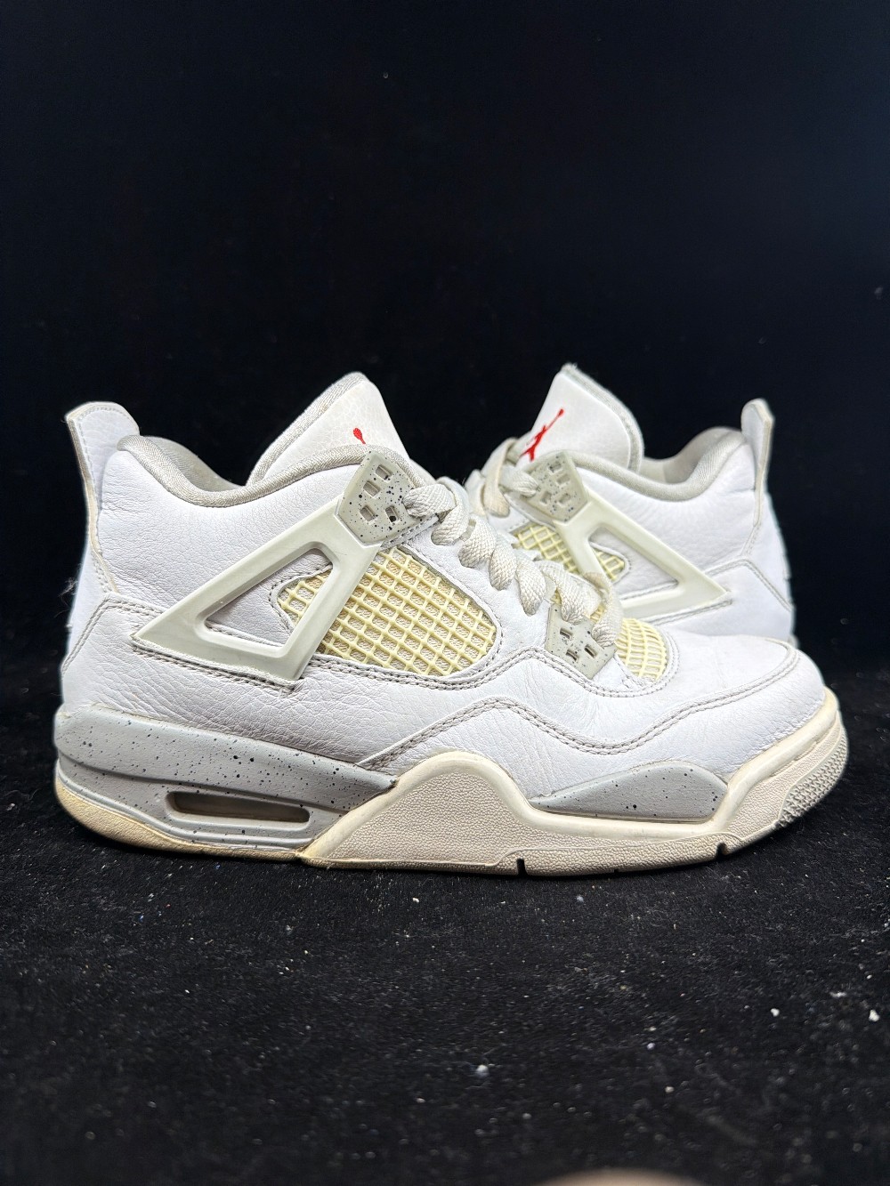 *USED* AJ 4 (GS) - WHITE OREO (2021)