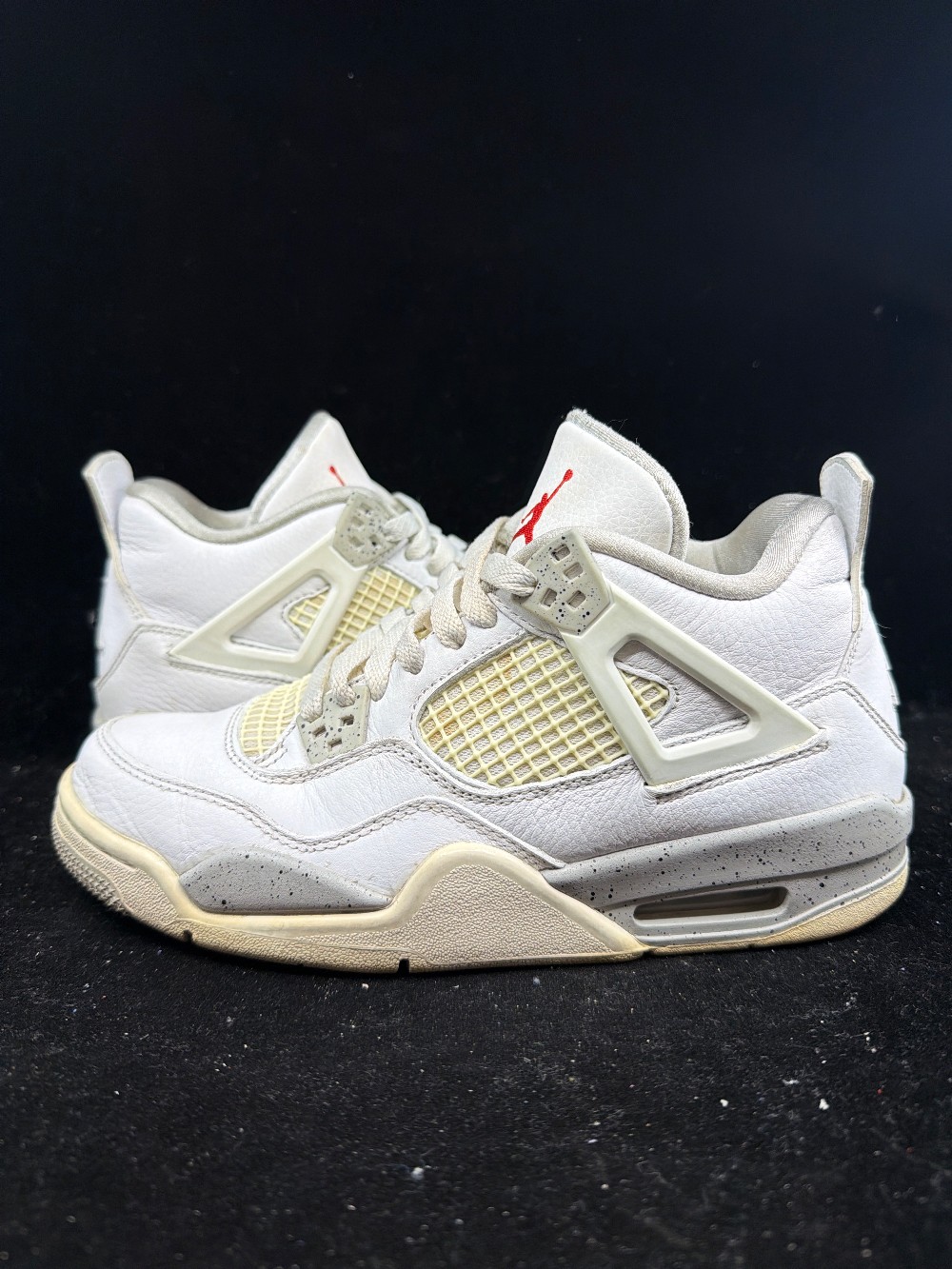 *USED* AJ 4 (GS) - WHITE OREO (2021)