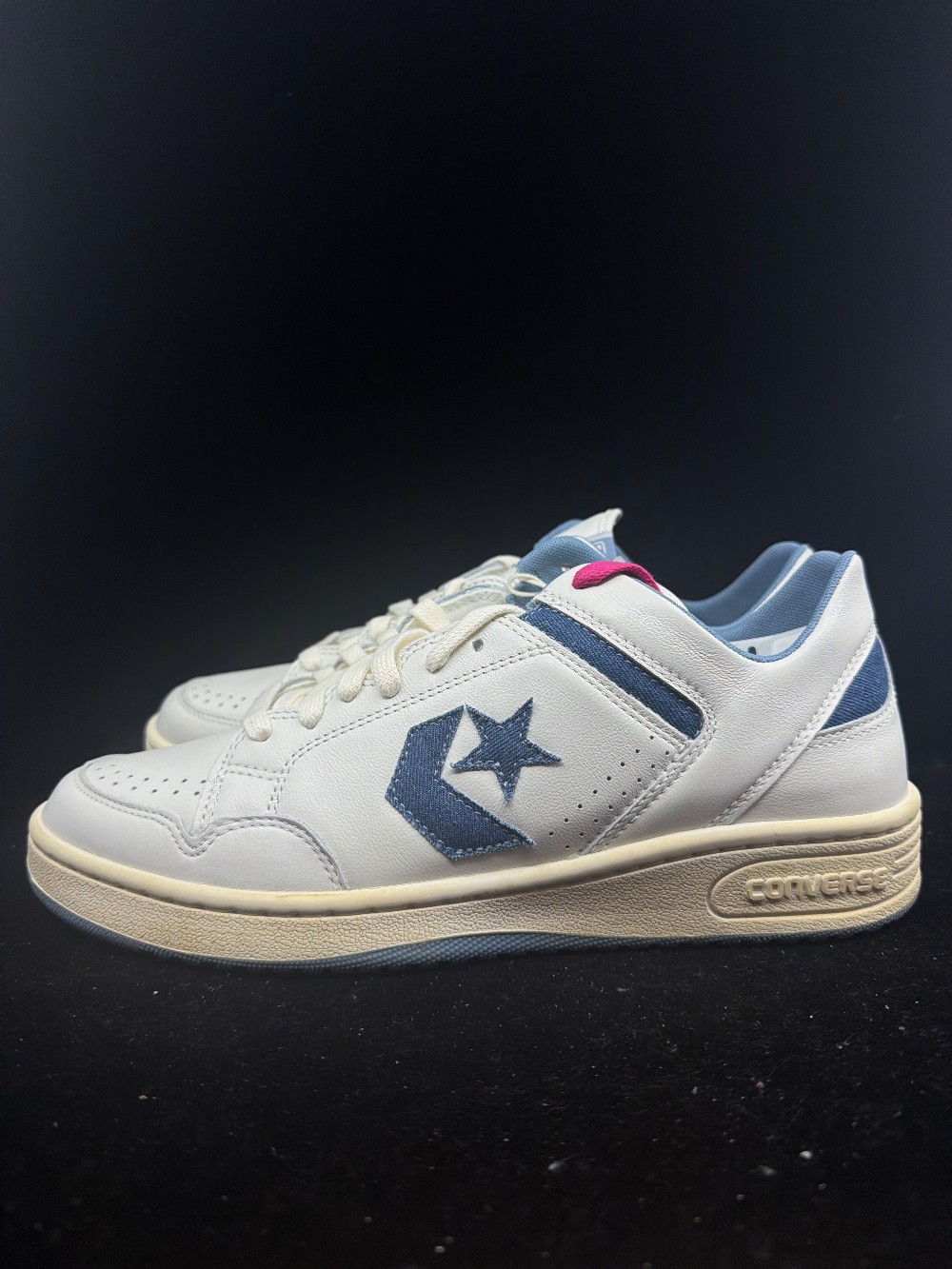 CONVERSE WEAPON OX X ERIC EMANUEL - DENIM VINTAGE WHITE
