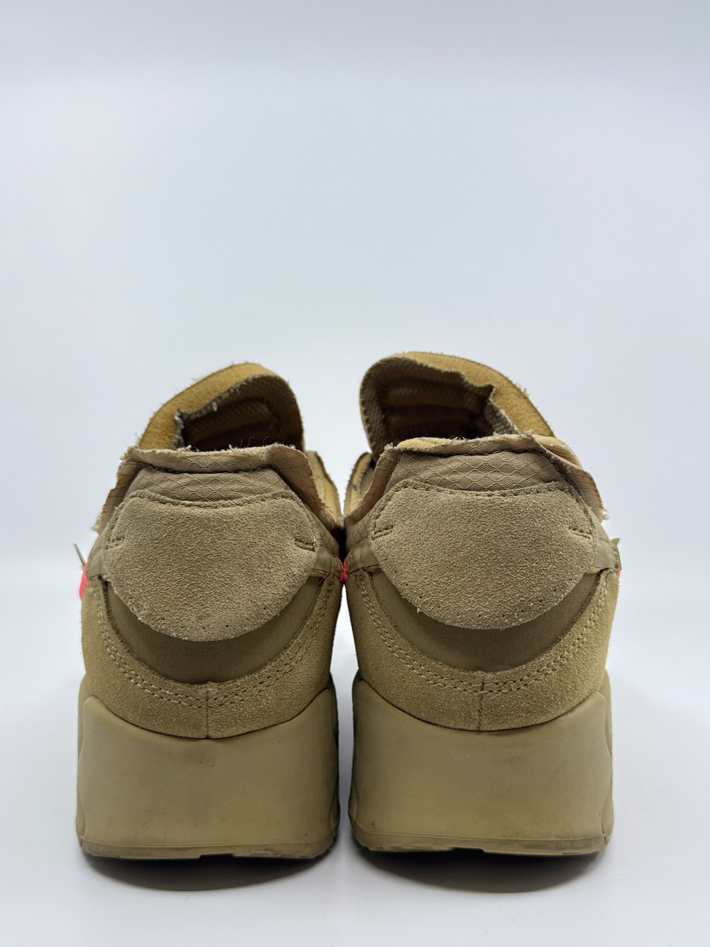 *USED* NIKE AIR MAX 90 X OFF-WHITE - DESERT ORE