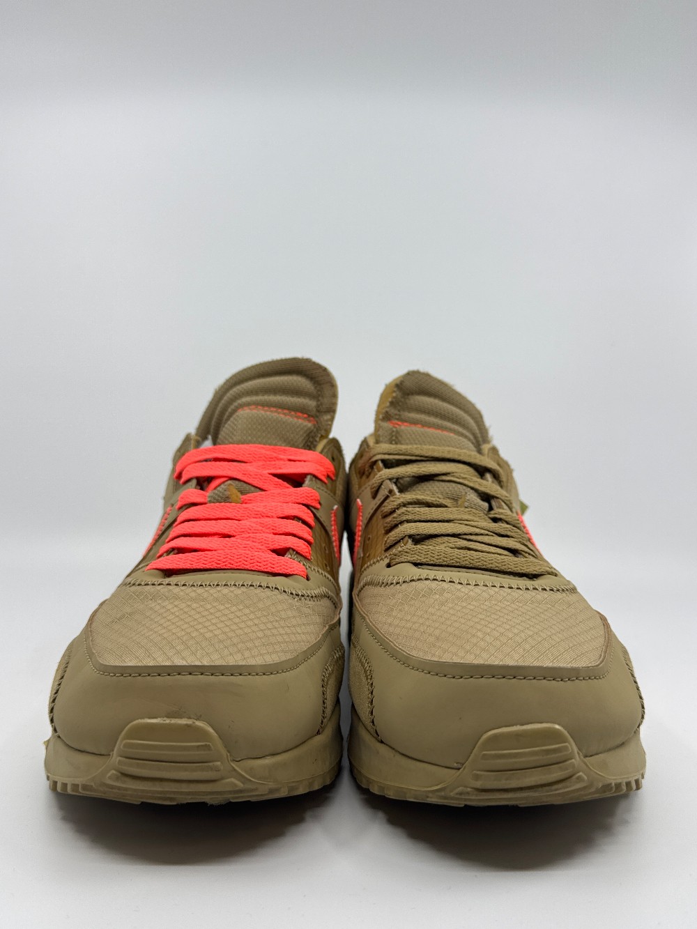 *USED* NIKE AIR MAX 90 X OFF-WHITE - DESERT ORE