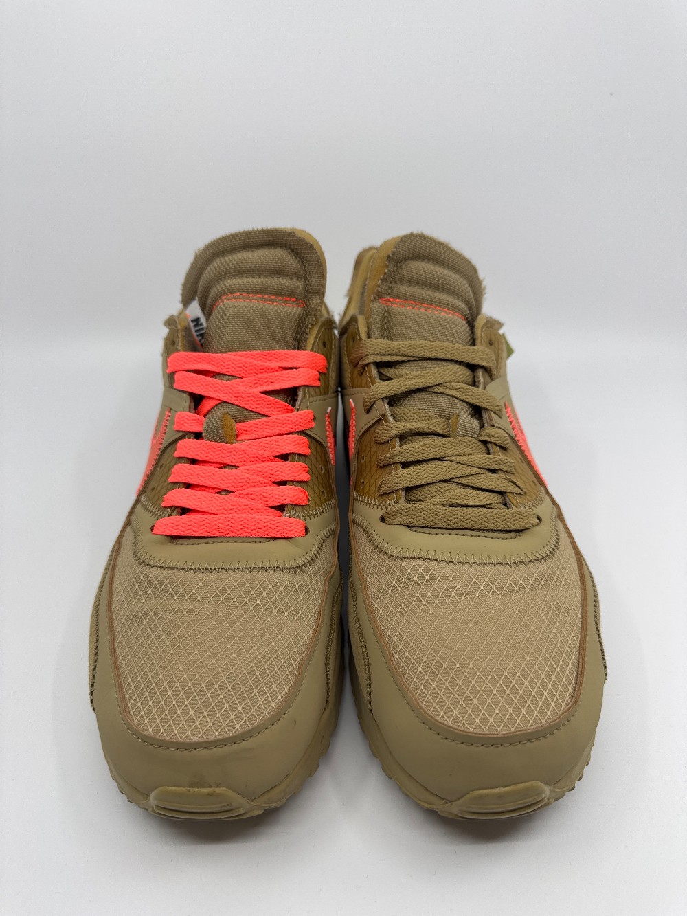 *USED* NIKE AIR MAX 90 X OFF-WHITE - DESERT ORE