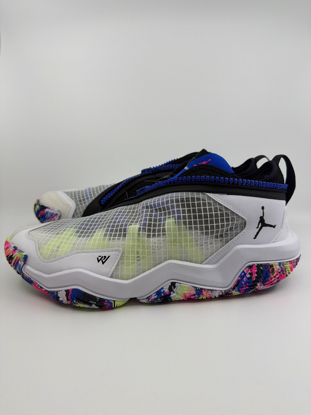 JORDAN WHY NOT ZER0.6 - WHITE LIGHT LIQUID LIME PINK BLAST BLACK