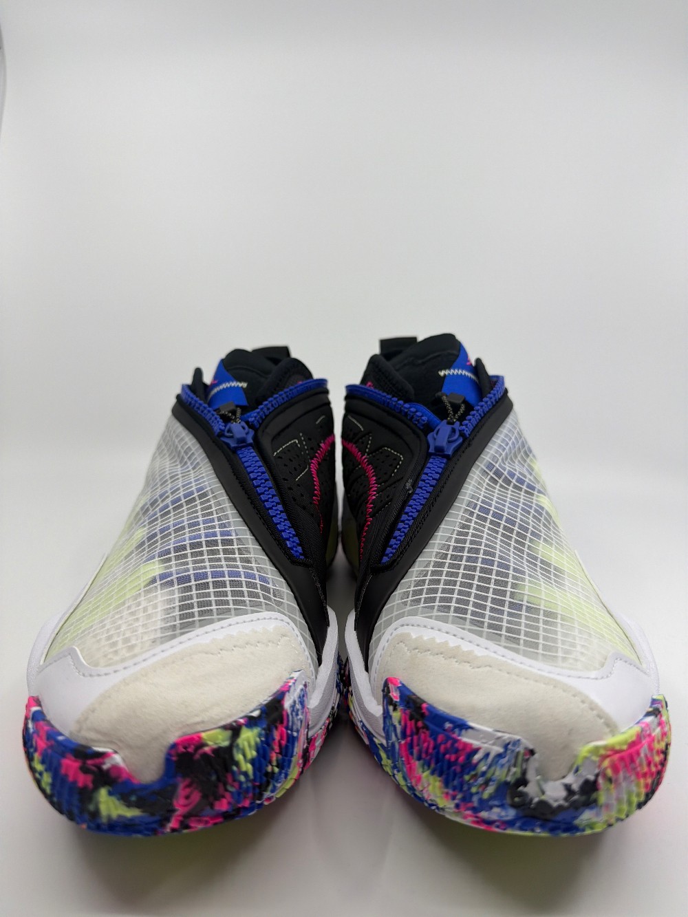 JORDAN WHY NOT ZER0.6 - WHITE LIGHT LIQUID LIME PINK BLAST BLACK