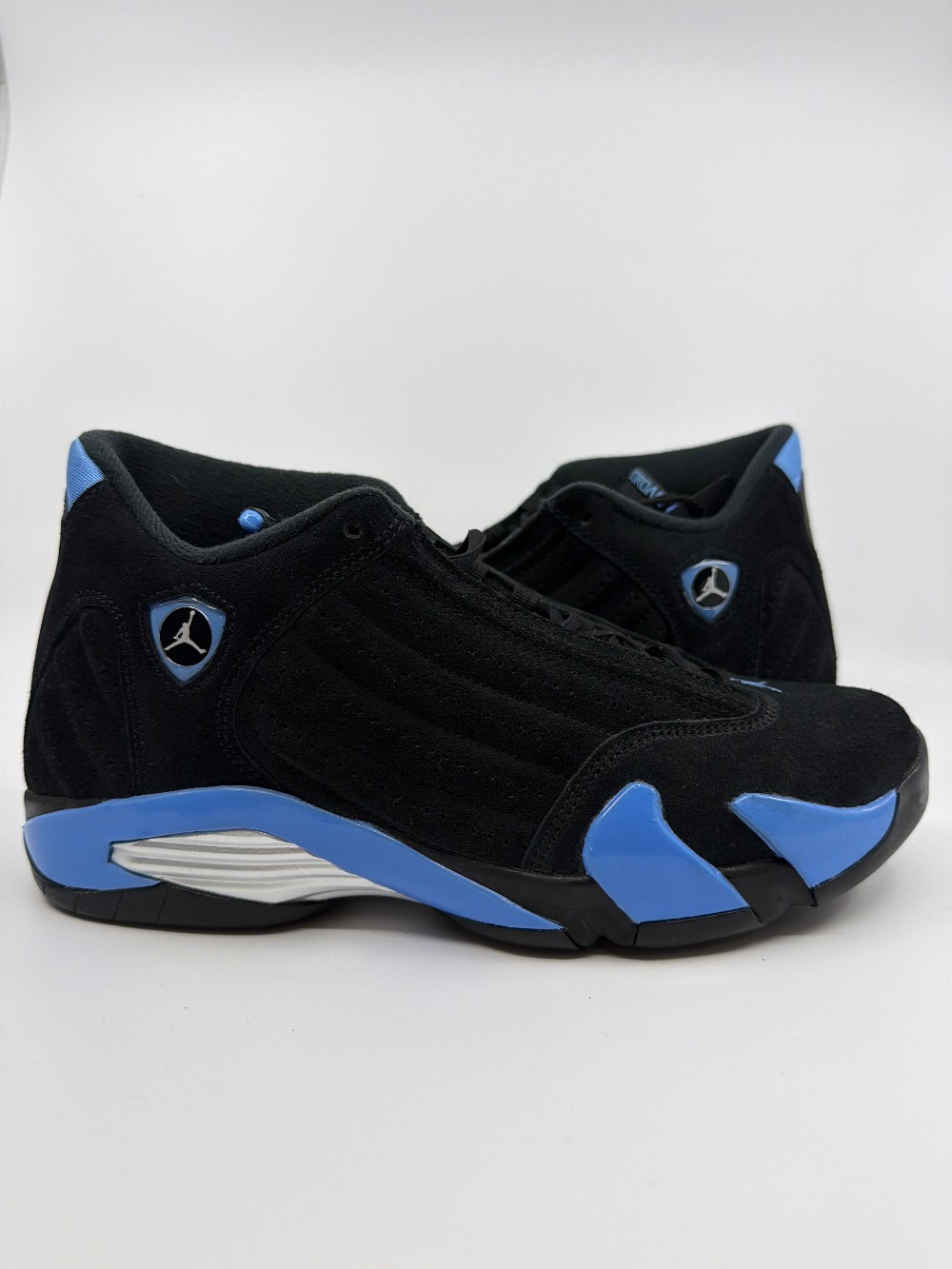 *USED/NO BOX* AJ 14 - BLACK UNIVERSITY BLUE