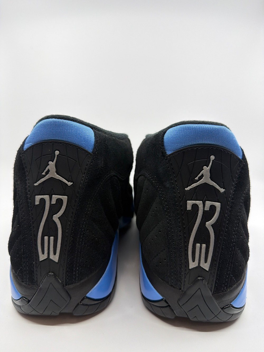 *USED/NO BOX* AJ 14 - BLACK UNIVERSITY BLUE