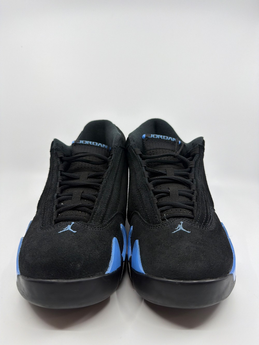 *USED/NO BOX* AJ 14 - BLACK UNIVERSITY BLUE