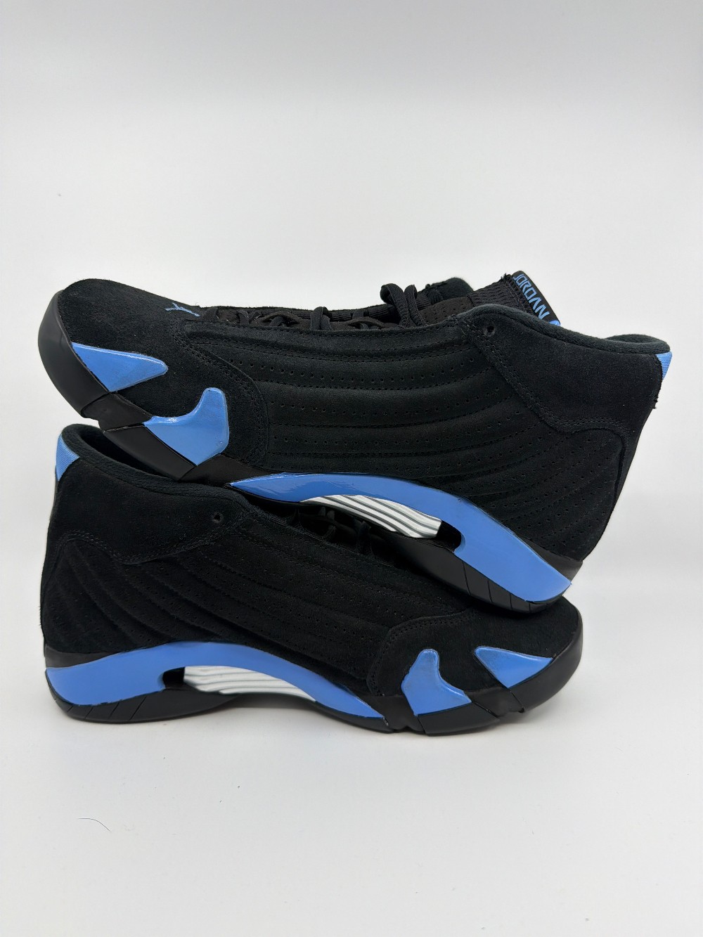 *USED/NO BOX* AJ 14 - BLACK UNIVERSITY BLUE