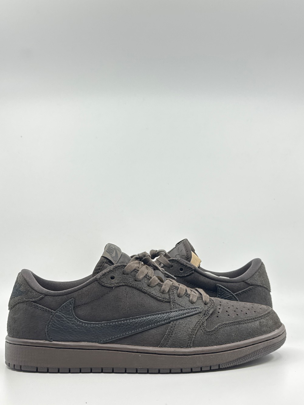 *USED* AJ 1 LOW X TRAVIS SCOTT - VELVET BROWN